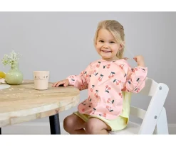 Best 2 Baberos con Mangas Happy Fruits Cherry Baberos|Baberos Impermeables