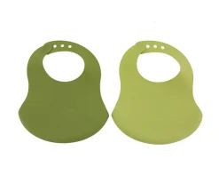 Baberos^Trixie 2 Baberos de Silicona Mr. Dino