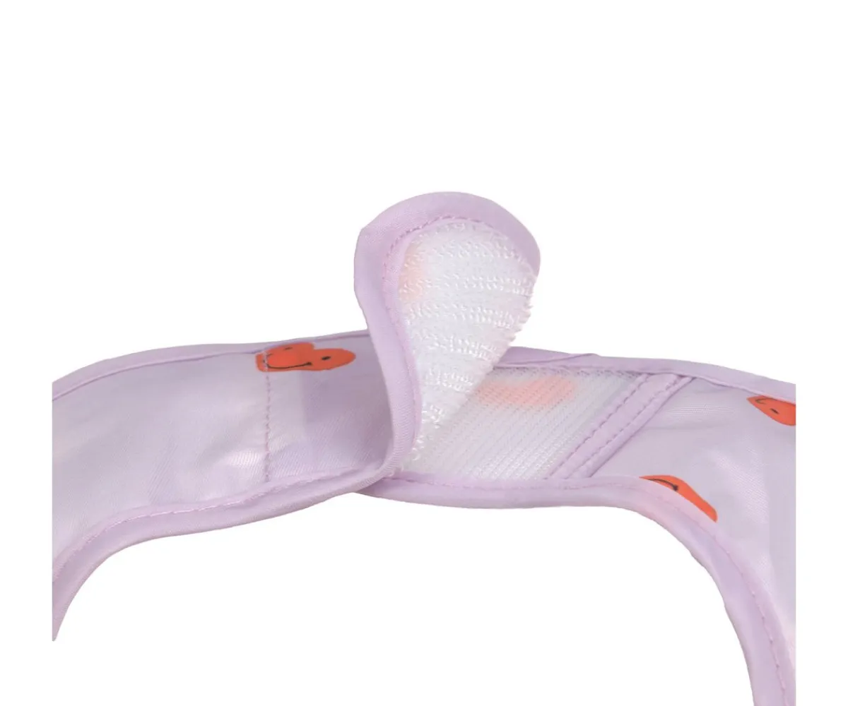 2 Baberos Impermeables Happy Lavender Baberos|Baberos Impermeables