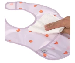 2 Baberos Impermeables Happy Lavender Baberos|Baberos Impermeables