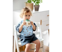 Baberos Impermeables^Lassig 2 Baberos Impermeables Happy Smile Blue