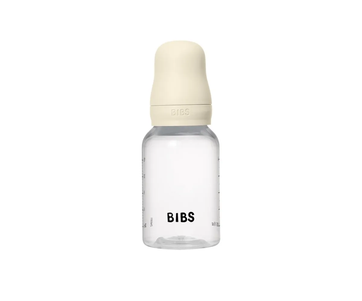 Biberones^BIBS 2 Biberones Plástico Silicona Ivory 150 ml