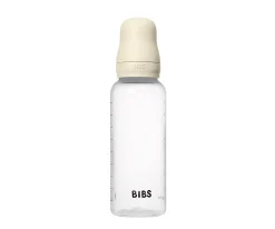 Biberones^BIBS 2 Biberones Plástico Silicona Ivory 270 ml