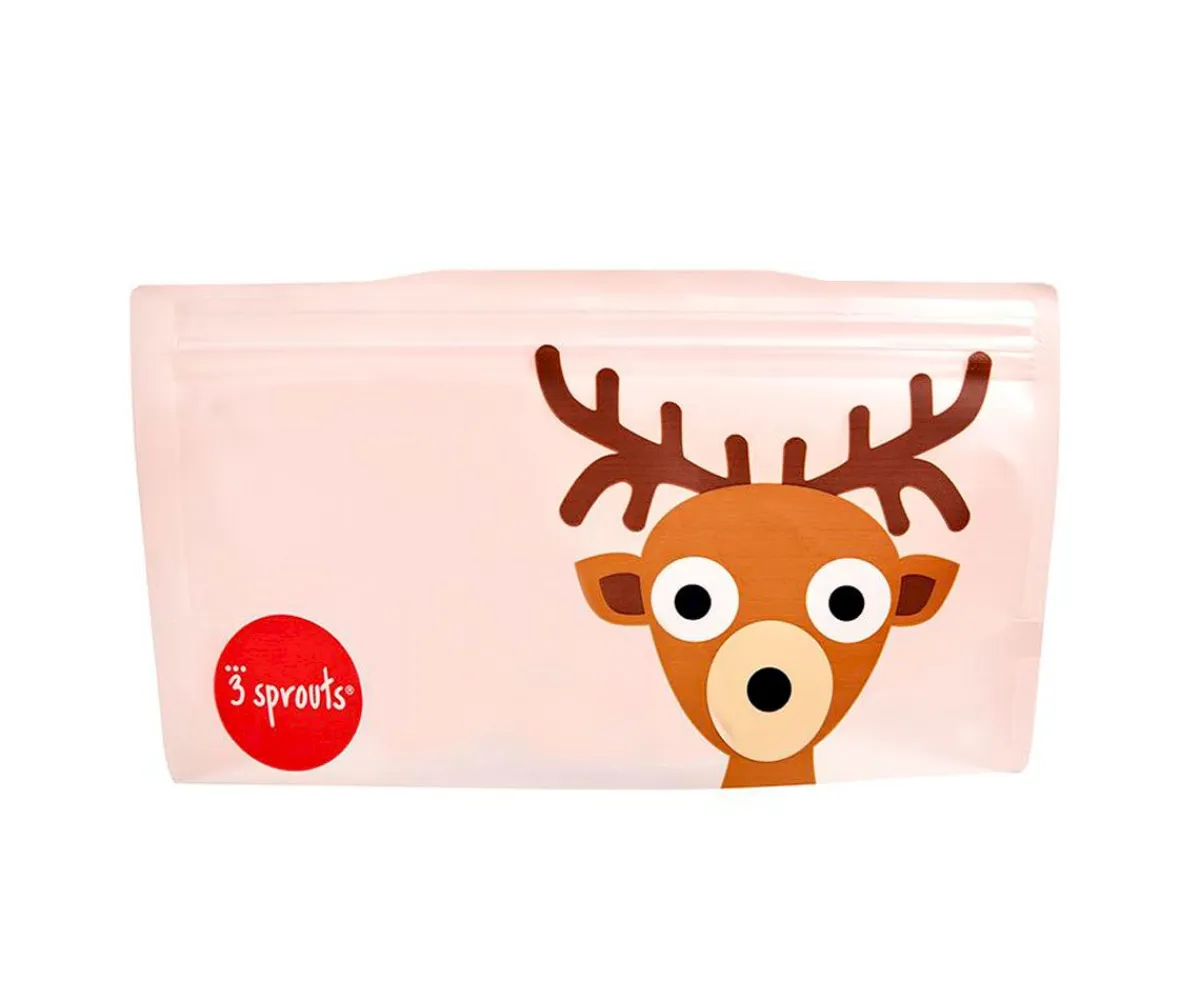 Clearance 2 Bolsas Snacks 3S Ciervo Fundas Para Almuerzo|Bolsas Merienda