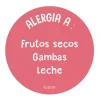 Chapas Personalizadas^Tutete 1 Chapa Alergia Coral Personalizada