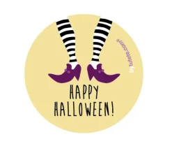 Chapas Personalizadas^Tutete 1 Chapa Halloween Brujita