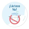 Chapas Personalizadas^Tutete 1 Chapa ¡Lácteos No!