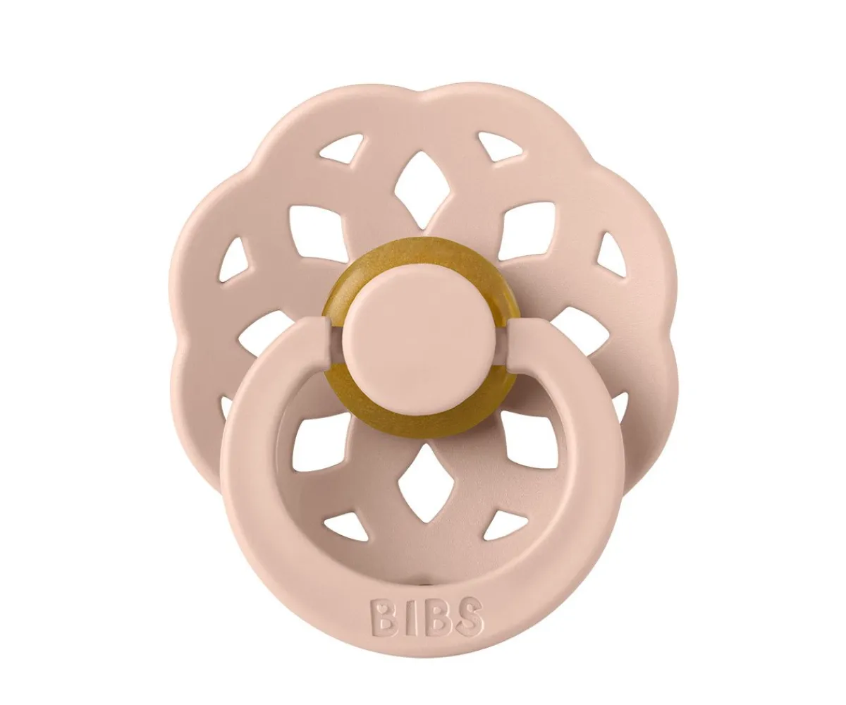 Chupetes Con Diseños^BIBS 2 Chupetes Boheme Dark Oak/Blush