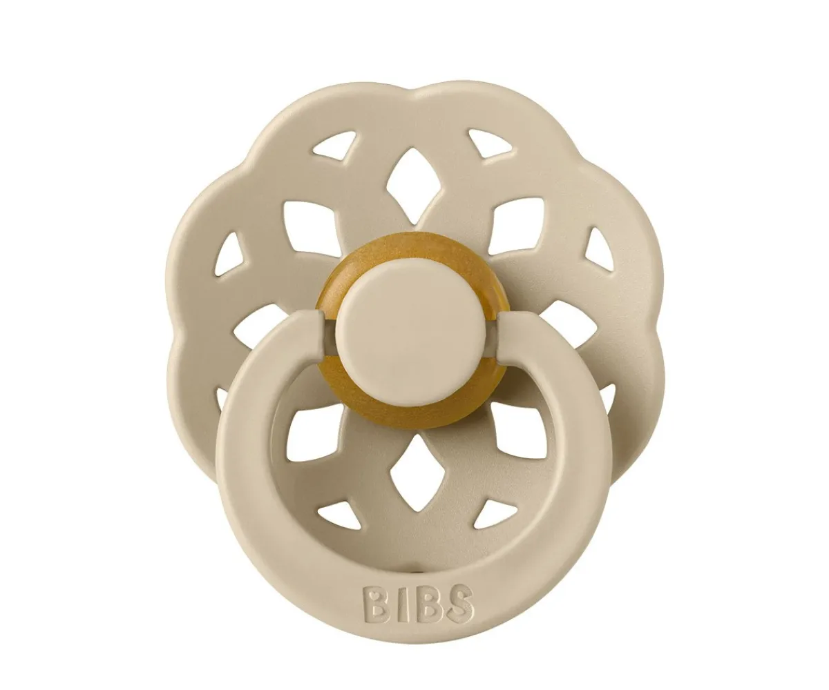 Chupetes Con Diseños^BIBS 2 Chupetes Boheme Vanilla/Peach