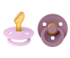 Chupetes Con Diseños^BIBS 2 Chupetes Colour Anatómica Violet Sky/Mauve