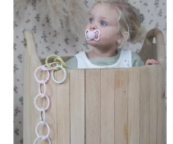 Chupetes Con Diseños^BIBS 2 Chupetes Couture Haze/Blossom Látex