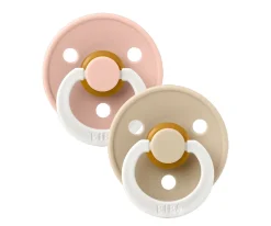 2 Chupetes Nocturnos Colour Simétrica Blush/Vanilla Chupetes Nocturnos|Chupetes Con Diseños