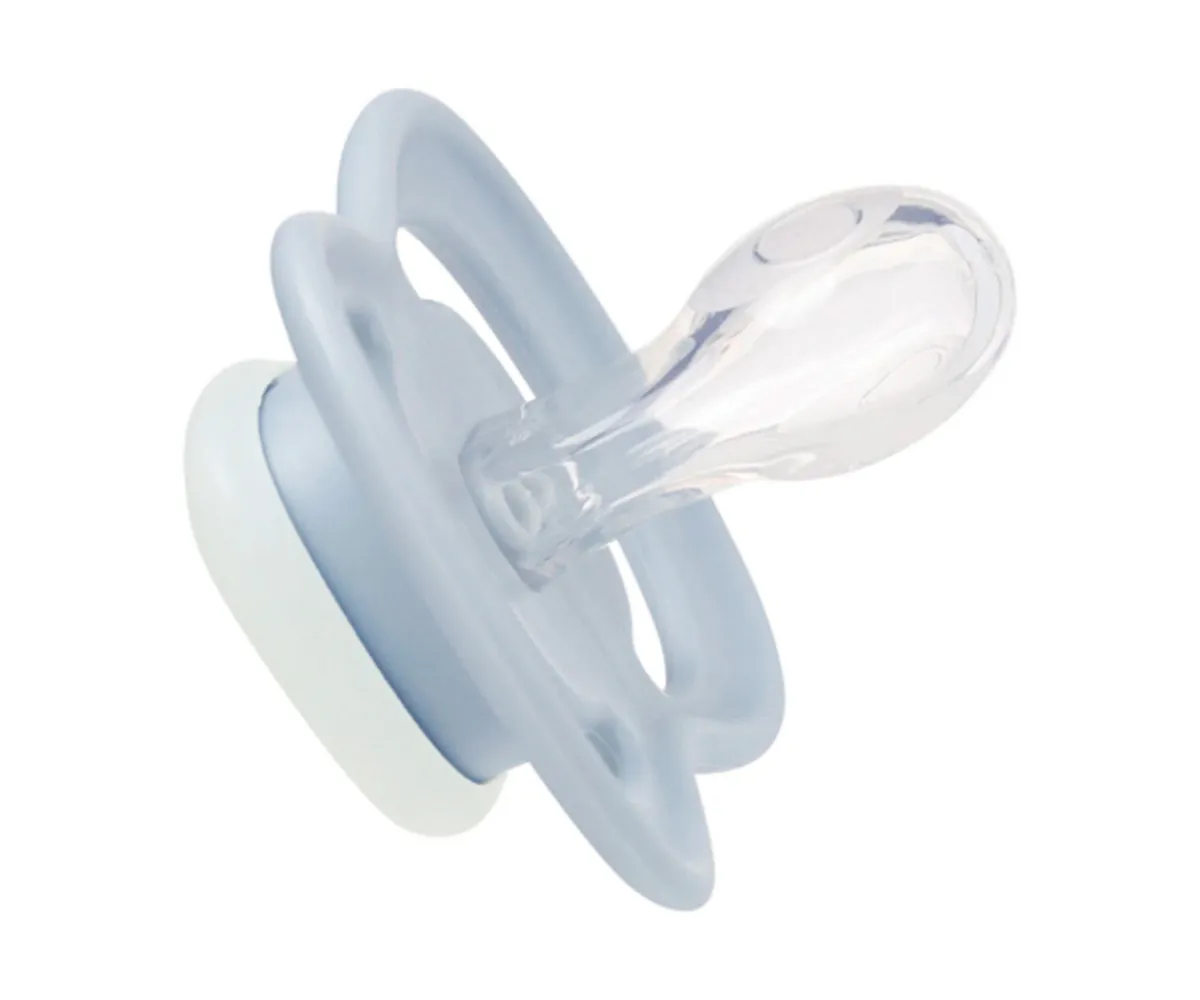 Chupetes Con Diseños^b.box 2 Chupetes Nocturnos Tetina Fisiológica Silicona Sky/Sage