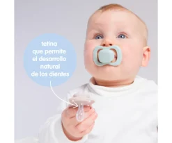 Chupetes Con Diseños^b.box 2 Chupetes Tetina Fisiológica Silicona Berry/Blush