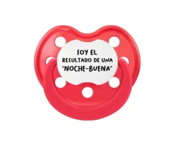 Clearance 1 Classic Solid Resultado de una Noche-buena - Tutete Chupetes De Navidad|Chupetes Navidad