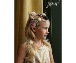 Accesorios De Pelo^Souza 2 Clips de Pelo Navideños con Pompones y Cuernos de Reno