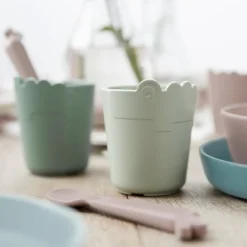 Cubiertos Infantiles^Done by Deer 3 Cubiertos Kiddish Deer Friends Sand