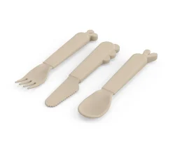 Cubiertos Infantiles^Done by Deer 3 Cubiertos Kiddish Deer Friends Sand