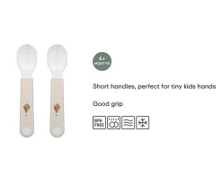 Best 2 Cucharas Aprendizaje Mio Sunshine & Rainbow Comer Al Aire Libre|Vajilla Infantil