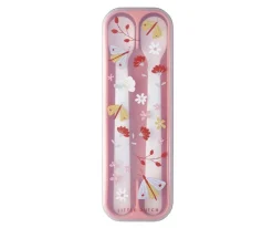 Best 2 Cucharas Largas Mio Flowers & Butterflies Vajilla Infantil|Comer Al Aire Libre