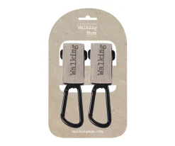 Accesorios Carrito Bebé^Walking Mum 2 Ganchos Eco Mum Apricot