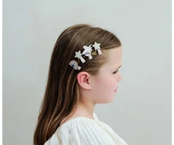 Accesorios De Pelo^Mimi & Lula 8 Mini Pinzas de Pelo Celeste Unicorn