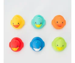 Juguetes De Baño^Olmitos 6 Patitos de Goma para Baño