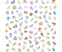 Best 100 Pegatinas de Unicornios Niños Juguetes Niños 3 Años|Manualidades Para Niños