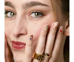 Pintura De Uñas, Brillos Y Tattoos^Omy 120 Pegatinas para Uñas París