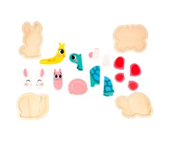 4 Puzzles Evolutivos Jardín Niños Juguetes Para Niños De 18 Meses|Juguetes Más Recomendados