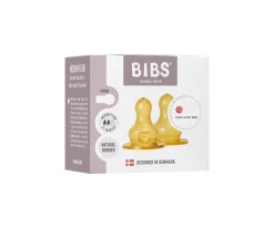 Tetinas^BIBS 2 Tetinas Látex Biberón Flujo Medio