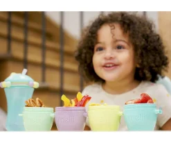 Vasos Para Bebés Y Niños^Melii Abacus Sippy Vaso con Pajita Blue
