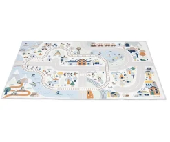 Best Alfombra con Circuito Valle Nevado Cross Roads Niños Juguetes Para Niños De 18 Meses|Juguetes Niños 3 Años