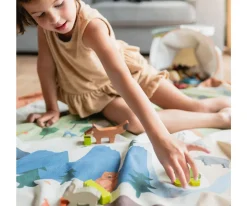 Organizadores De Juguetes^Play & Go Alfombra de Juegos + Cesta de Almacenaje Soo Zoo