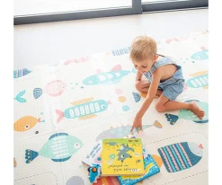 Hot Alfombra de Juegos Reversible Circus Niños Juguetes Para Niños De Un Año|Juguetes Para Recién Nacidos