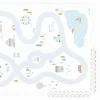 New Alfombra de Juegos Tiloo Puzzle Village Niños Juguetes Para Recién Nacidos|Manta Actividades Bebé