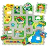 Online Alfombra Puzzle Ciudad 120 x 120 cm Niños Juguetes Para Recién Nacidos|Alfombras Infantiles