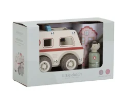 Sale Ambulancia de Madera FSC Niños Juguetes Para Niños De 18 Meses|Juguetes Niños 3 Años