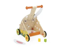 Andador de Actividades Conejo de Madera Niños Juguetes Niños 3 Años|Juguetes Para Niños De 18 Meses