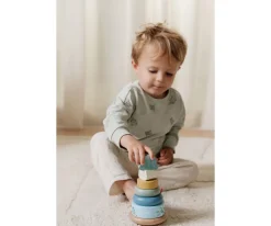 Anillos Apilables Forest Friends FSC Niños Juguetes Para Niños De Un Año|Juguetes Para Niños De 18 Meses