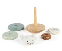 Apilable Madera Poppy Musgo Niños Juguetes Para Niños De Un Año|Juguetes Apilables