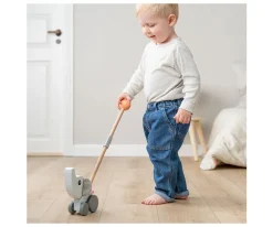 New Arrastre Madera Elphee Niños Juguetes Para Niños De 18 Meses|Juguetes Para Niños De Un Año