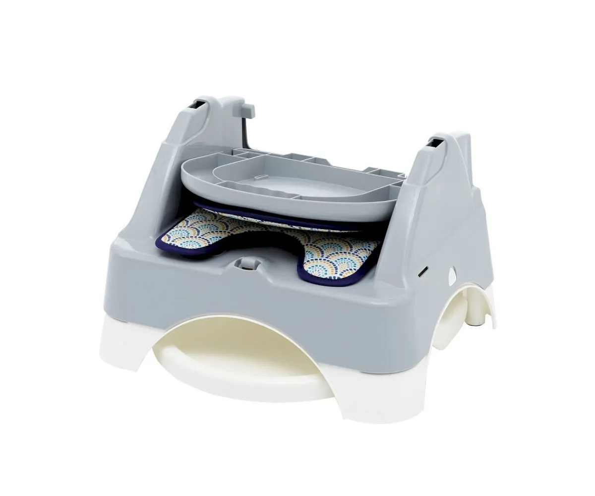 Tronas Bebé^Thermobaby Asiento Elevador Evolutivo Edgar Gris Charme