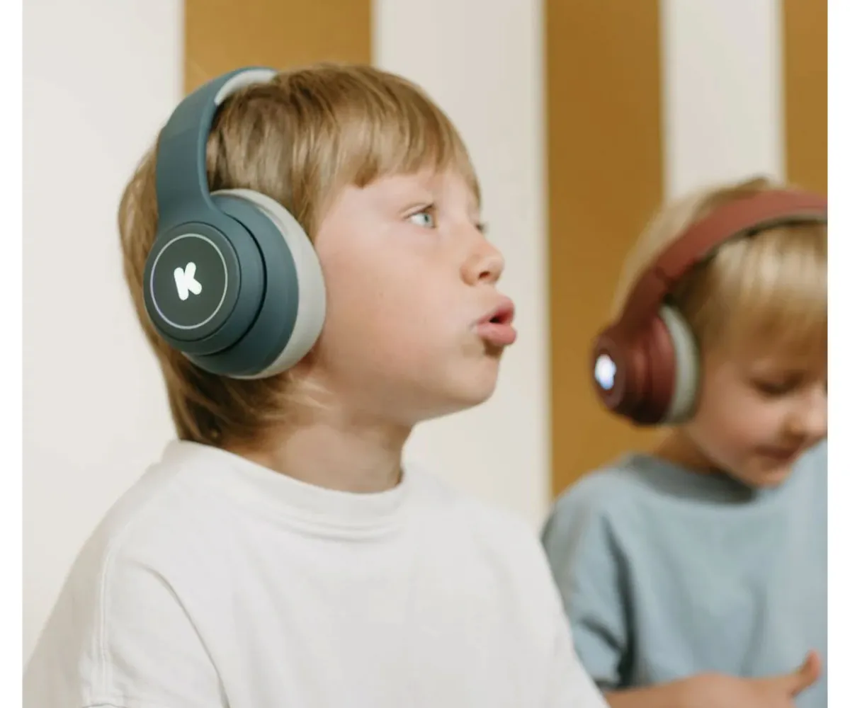 Sale Auriculares K-EARS Bluetooth con Limitador de Volumen Azul Niños Juguetes Niños 8 Años|Juguetes Niños + 10 Años