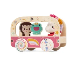 Autobús Mágico de Madera de Lena la Unicornio Niños Juguetes Niños 3 Años|Juguetes Para Niños De 18 Meses