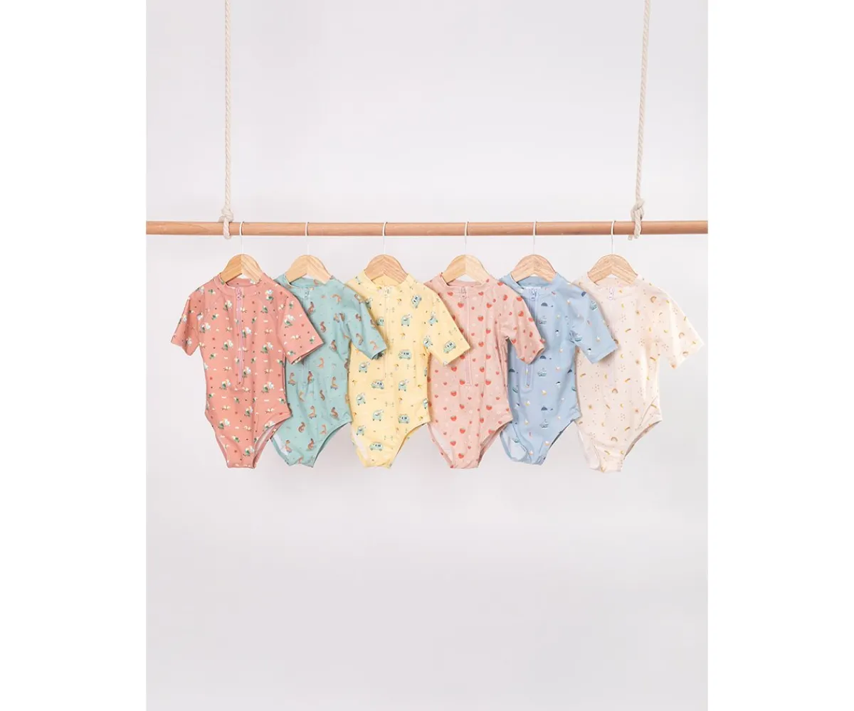 Bañadores Niños^Monnëka Bañador con cremallera Cool Dinos