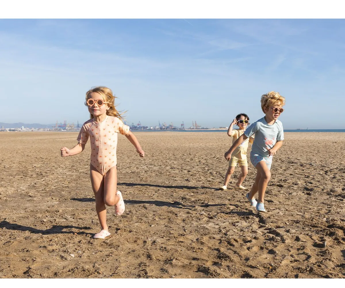 Bañadores Niños^Monnëka Bañador con Cremallera Crab Sage