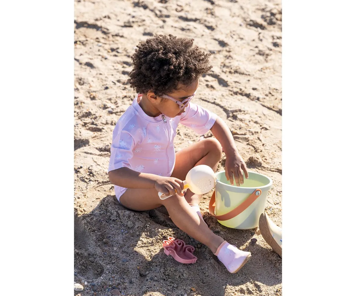 Bañadores Niños^Monnëka Bañador con Cremallera Crab Sage