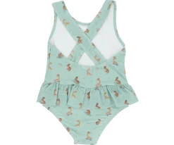 Bañadores Niños^Monnëka Bañador Cruzado con Volantes Cool Dinos