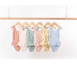 Bañadores Niños^Monnëka Bañador Cruzado con Volantes Cool Dinos